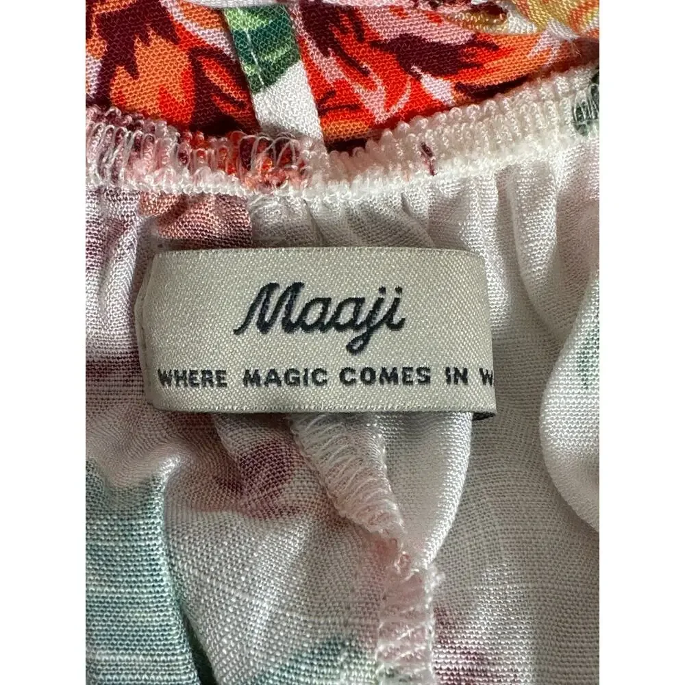 NWT Maaji Carnation Paulina Floral Empire Waist Mini Dress Size M - Picture 8 of 16